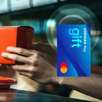SAMSUNG Gift card